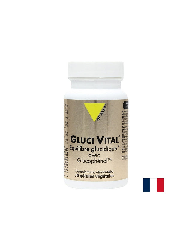 Въглехидратен баланс Gluci Vital®, 30 капсули - Nutra Best Bulgaria