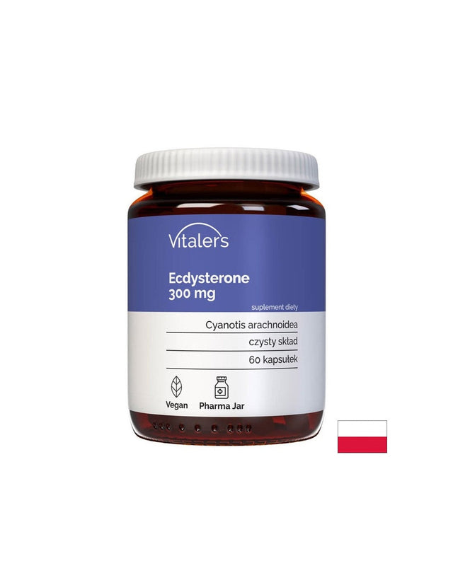 Възстановяване след натоварване - Екдистерон, 300 mg х 60 капсули - Nutra Best Bulgaria