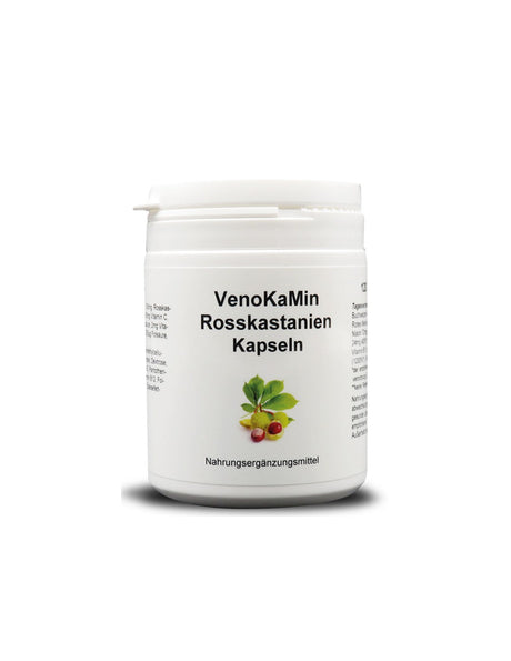 VenoKaMin Rosskastanien - Див кестен - Формула срещу разширени вени, 120 капсули Karl Minck - Nutra Best