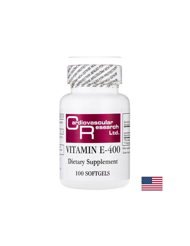 Vitamin E-400 - Витамин E-400 360 mg, 100 софтгел капсули Ecological Formulas - Nutra Best Bulgaria