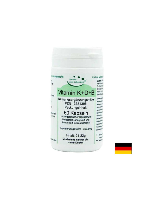 Vitamin K + D + B - Витамин K + D + B, 60 капсули El Compra - Nutra Best Bulgaria