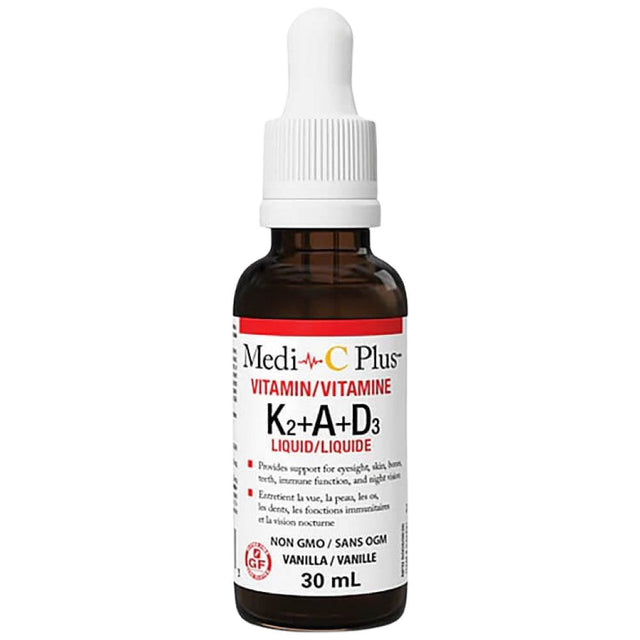Vitamin K2 + A + D3 30 мл - Nutra Best
