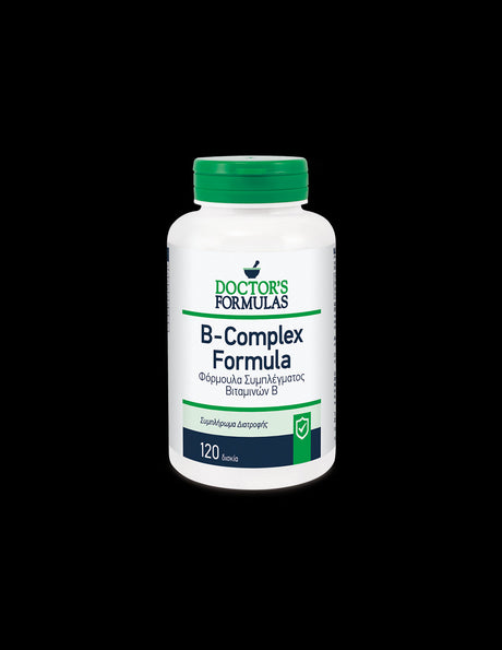 Витамин В-Комплекс - Нервна система, 120 капсули Doctor’s Formulas - Nutra Best