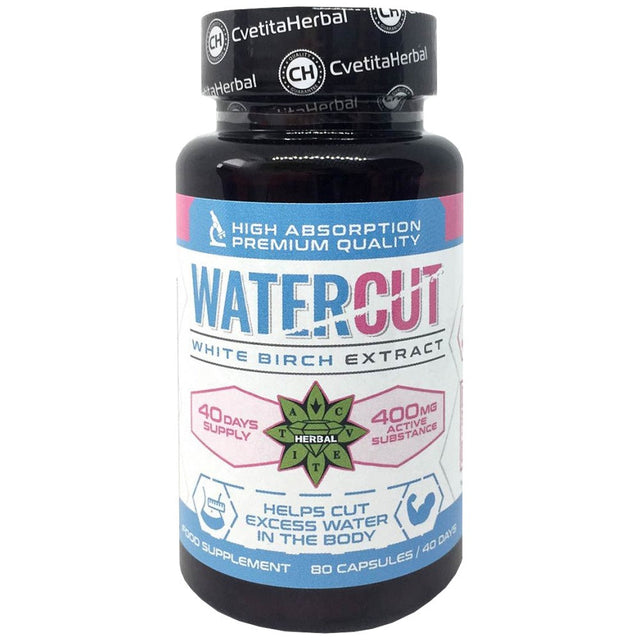 Water Cut 400 mg - 80 капсули - Nutra Best Bulgaria