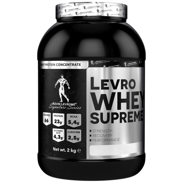 LevroWhey Supreme / 100% Whey Protein - 2000 грама  Kevin Levrone - Nutra Best Bulgaria