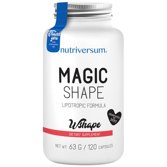Magic Shape | Lipotropic Fat Burning Formula for Women - 120 капсули - Nutra Best Bulgaria