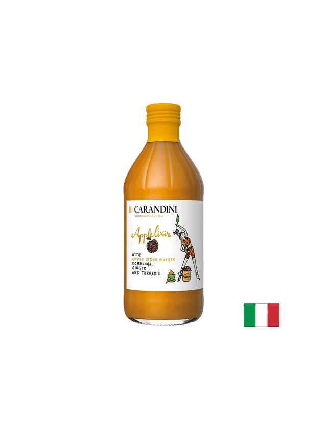 Ябълков оцет с комбуча, джинджифил и куркума, 500 ml - Nutra Best Bulgaria