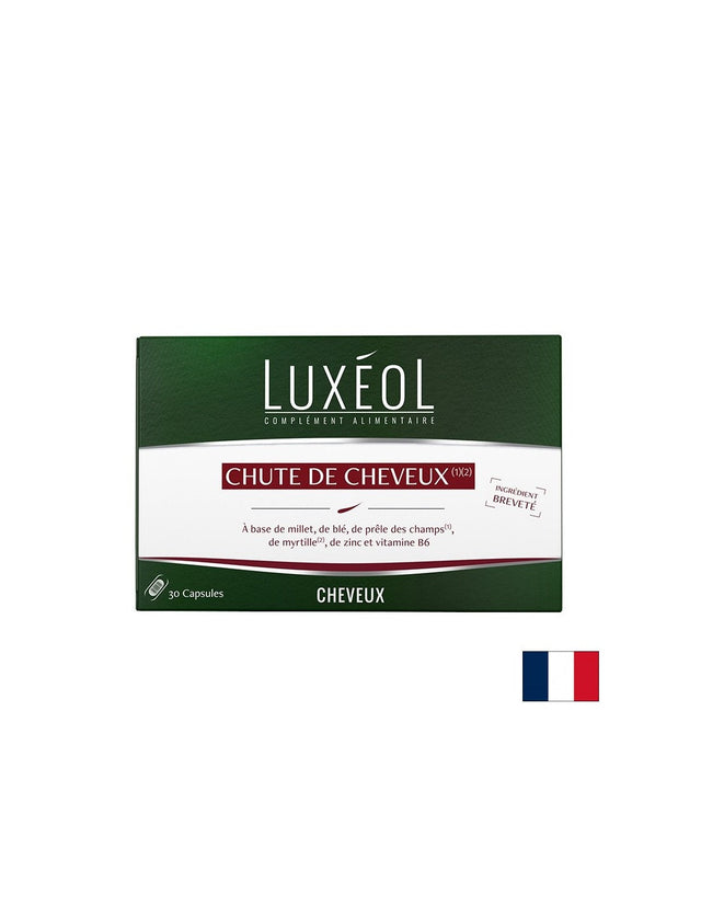При косопад и оредяване на косата - Luxéol формула, 30 капсули - Nutra Best Bulgaria