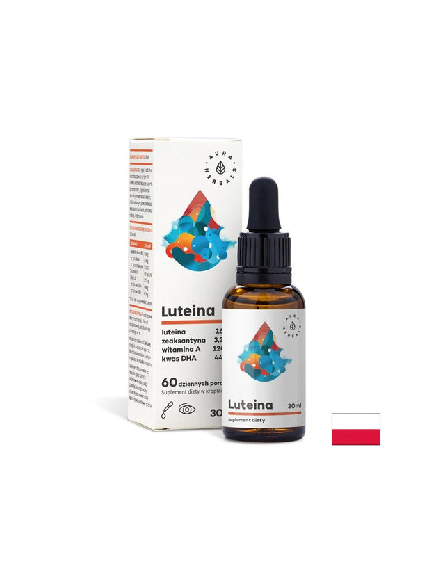 Здраве за очите - Лутеин + зеаксантин + витамин А и Рибено масло, 30 ml, капки - Nutra Best Bulgaria