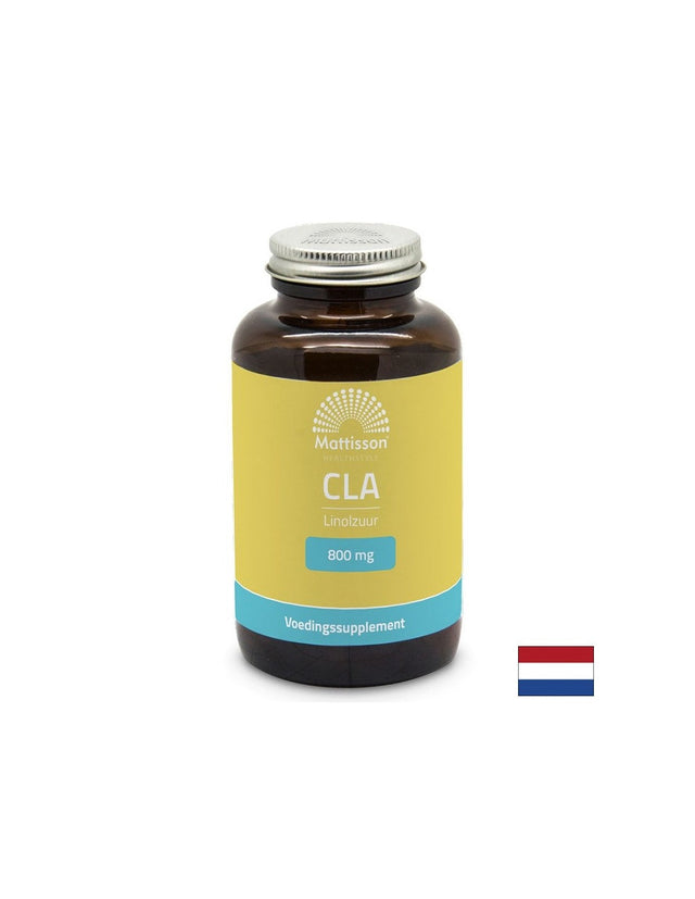 Здравословно отслабване - КЛА (свързана линоленова киселина) - CLA, 800 mg х 90 капсули - Nutra Best Bulgaria