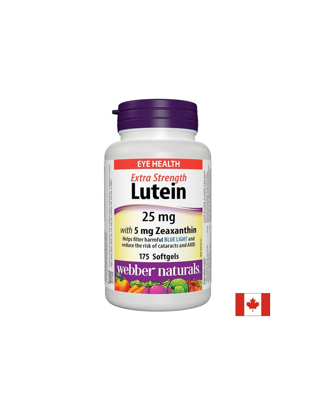 Зрение - Лутеин 25 mg + Зеаксантн 5 mg, 175 софтгел капсули - Nutra Best Bulgaria